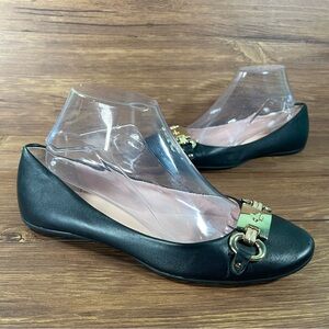 Kate Spade ‘Phoebe’ Leather Slip-On Flats Shoes Women’s Size 8